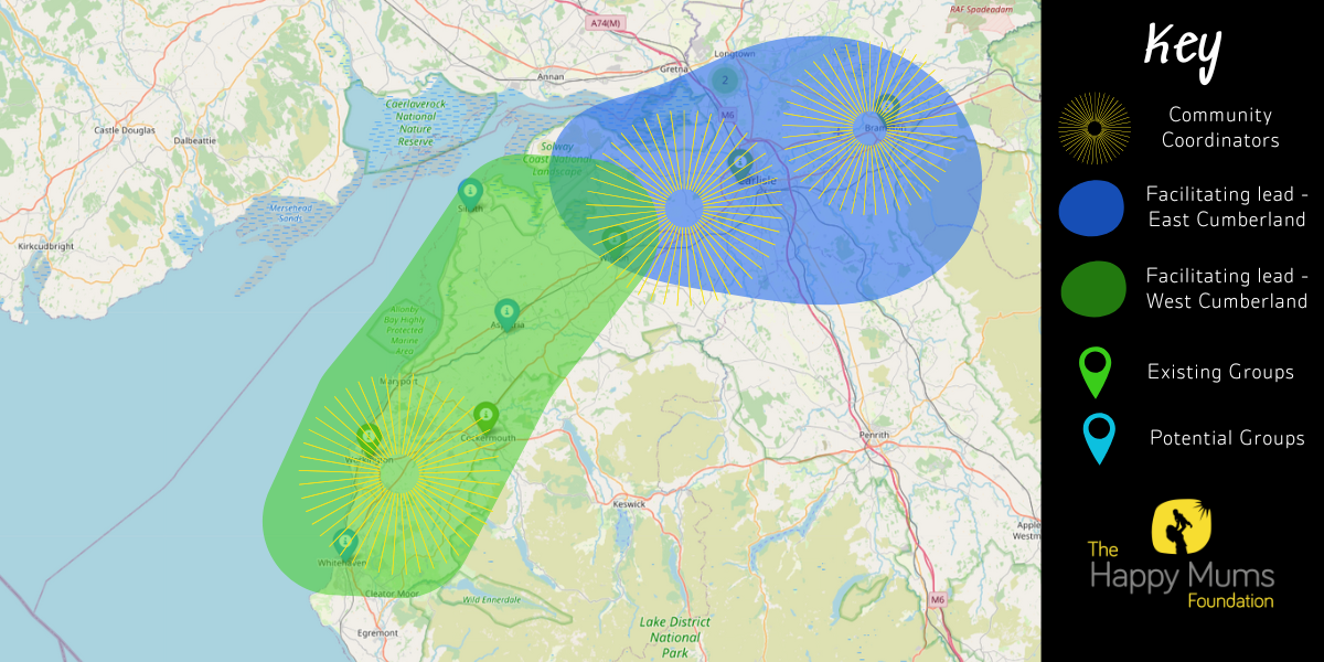 Happy Mums Coverage Map